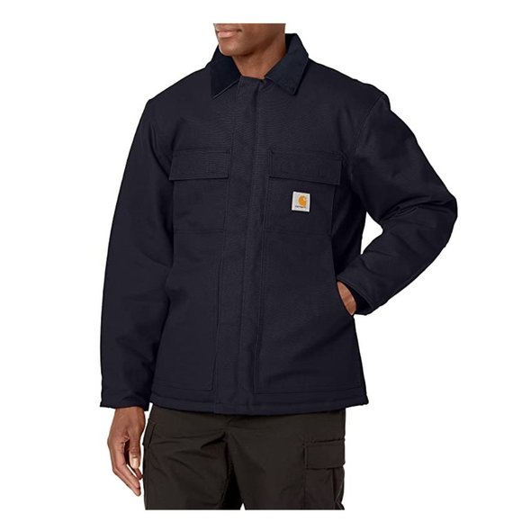 NWT Carhartt Men's Loose Fit Firm Duck Insulated Traditional Coat 2XLT $200 Y32 - Picture 1 of 3